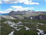 Lech da Sompunt - Rifugio Puez / Puez Hütte